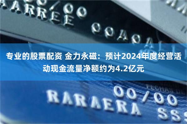 专业的股票配资 金力永磁：预计2024年度经营活动现金流量净额约为4.2亿元