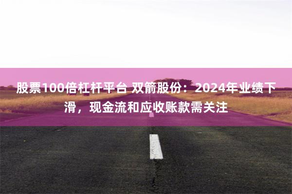 股票100倍杠杆平台 双箭股份：2024年业绩下滑，现金流和应收账款需关注