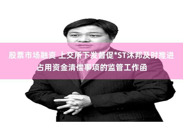 股票市场融资 上交所下发督促*ST沐邦及时推进占用资金清偿事项的监管工作函